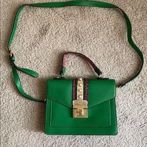 Aldo green crossbody bag